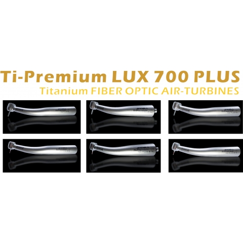 JinDELL Ti-Premium LUX 700 PLUS Standard Head titanium dental handpiece