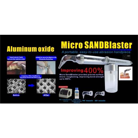 Dental Aluminum Oxide Micro Blaster Air Abrasion Polish Sandblaster  tube/Water