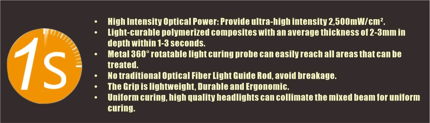 1S Super Light Curing system - Products - Jindell Medical Instruments Co.,  Ltd.