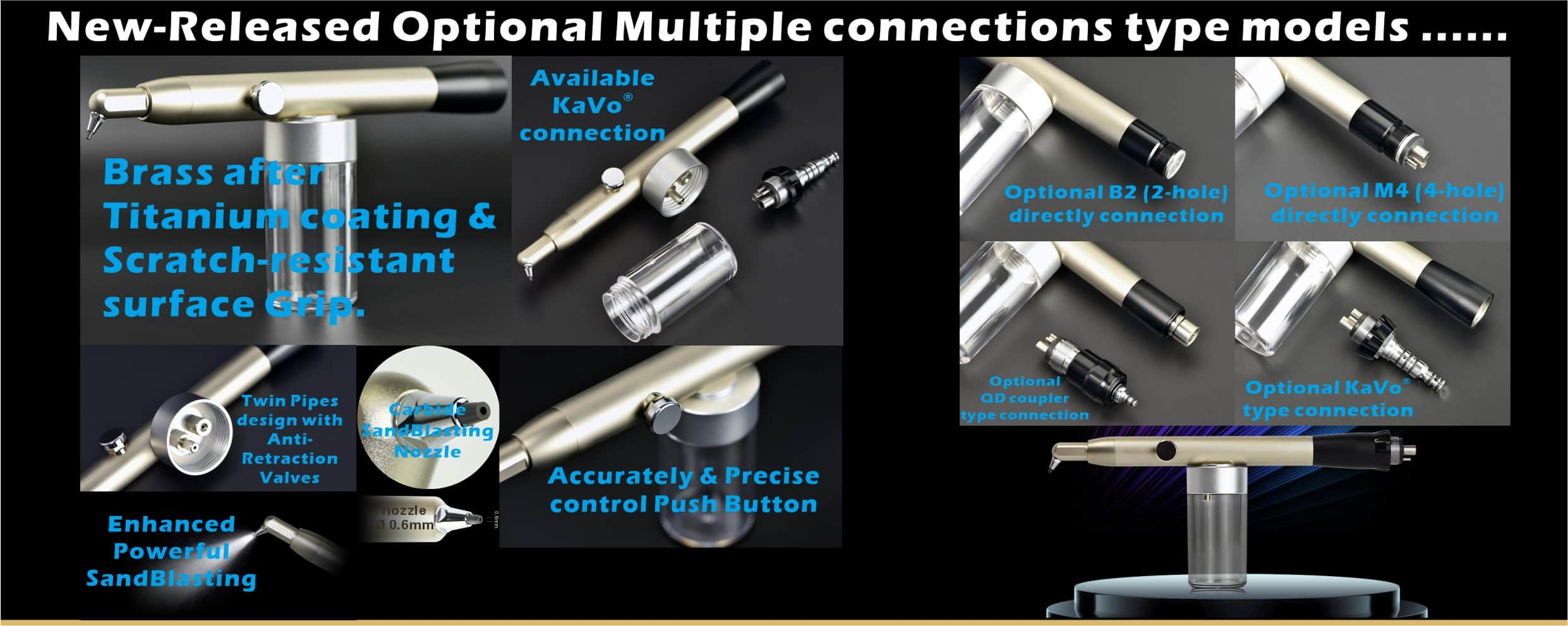 New-Released Optional Multiple connections type models