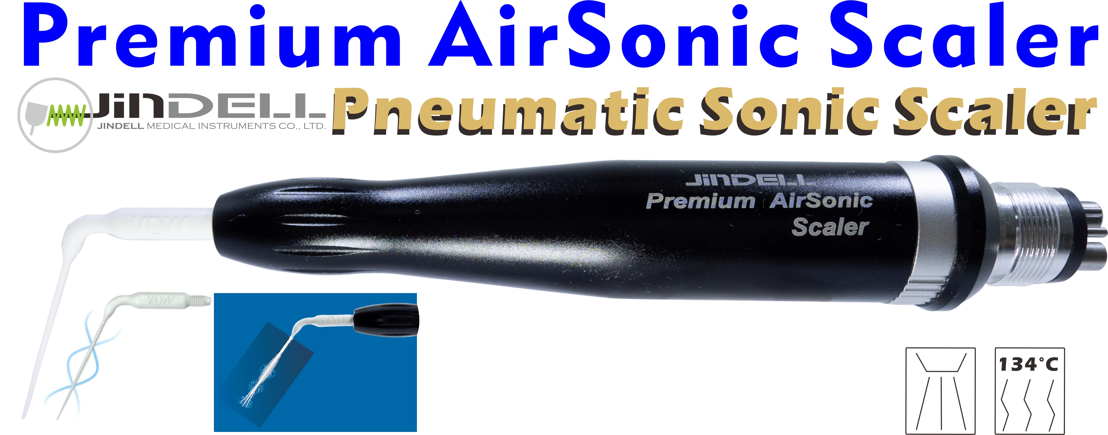 Premium AirSonic Scaler-VDW Eddy Tip